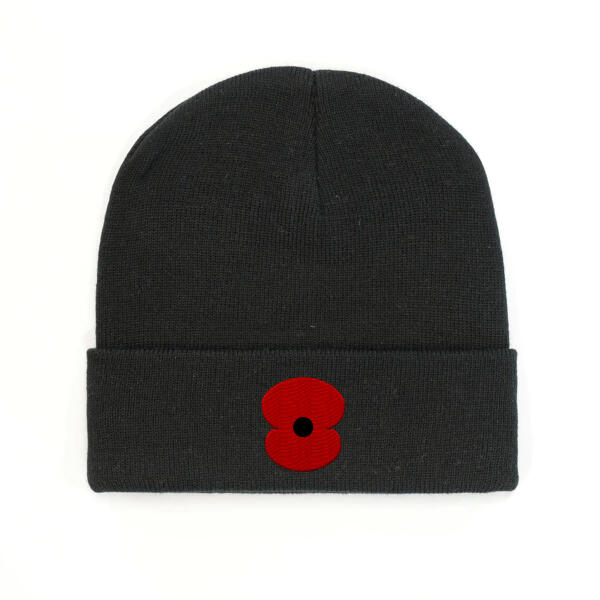 Poppy Day 24 FLANDERS Beanie BLACK 1896x1896 1 v7